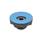 GN 636 Sterngriffe, Kunststoff Form: B - mit Durchloch H7
Farbe: DBL - blau, RAL 5024, matt