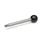 GN 310 Gear Lever Handles, Stainless Steel Type: A - Ball knob DIN 319
Material: NI - Stainless steel