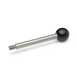 Gear Lever Handles, Stainless Steel