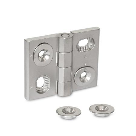 Tekno RC V2 – Set Perni Cerniere Regolabili In Composito (TKR5730) Made In USA