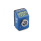 GN 9153 Stellungsanzeiger, Kunststoff, 6-stellig, elektronisch, LCD-Display, mit Funk-Datenübertragung Farbe: BL - blau, RAL 5005, glänzend