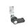 GN 516 Chiusure a levetta regolabile, lega di zinco pressofusa,  funzionamento con elemento di comando / chiave a tubo Tipo: HG - Con leva