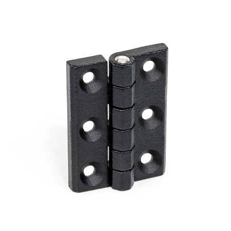 Hinges GN 237: Zinc Die Casting, Vertically Elongated