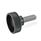 GN 421.10 Knurled Screws, Plastic, Threaded Stud Stainless Steel, with Brass / Plastic Pivot Material (Pivot): KU - Plastic, Polyacetal (POM)