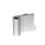 GN 2291 Hojas de bisagra para perfiles/paneles de aluminio Tipo: AN - hoja de bisagra exterior, con pestaña guía
Código: A - sin orificios