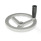 GN 949 Handwheels, Stainless Steel Bore code: K - With keyway DIN 6885-1 P9
Type: D - With revolving handle