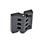 GN 151 Charnières, plastique Type: I - 2x alésages borgnes filetés/2x alésages pour vis fraisées