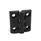 GN 151.5 Hinges, Plastic Type: EH - 2x2 bores for socket cap screws / hex screws