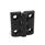 GN 151.5 Hinges, Plastic Type: EH - 2x2 bores for socket cap screws / hexagon screws