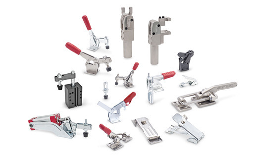 Ganter GN 115.8-HG-18-H1-CR-2 – Gancio Di Bloccaggio Con Leva, Distanza 18 Mm, Per Portelli E Sportelli