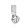 GN 115 Latches, Zinc Die Casting, Operation with Socket Keys, Housing Collar Chrome Plated Type: SCH - With slot