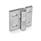 GN 235 Hinges, Stainless Steel , Adjustable Material: NI - Stainless steel
Type: DB - With through-holes, horizontally adjustable
Finish: GS - Matte shot-blasted finish