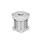 GN 992.5 Stainless Steel Insert Bushings, for Round Tubes and Square Tubes Outside-Ø: V - Square