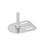 GN 43 Piedini di livellamento, acciaio INOX, con aletta di fissaggio, a forma rettangolare Form: G0 - Senza disco antiscivolo, con 2 fori asolati
Versione (vite): S - Senza dado, esagono esterno in basso