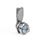 GN 115 Elementos de cierre, acero inoxidable, accionamiento con llave de vaso, clase de protección IP 69k Tipo: AV8 - Con cuatro juntas exteriores