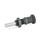 GN 817.8 Indexing Plungers, Steel, Removable, with or without Rest Position Type: BK - Without rest position, with lock nut