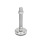 GN 31 Piedini di livellamento, acciaio INOX, con disco antiscivolo Tipo (base): C3 - Finitura lucida, gomma vulcanizzata, nero
Versione (vite): TK - Con dado, sede per chiave in basso