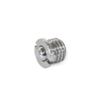 Pressori a molla, acciaio/acciaio INOX/plastica, con collare, con sfera, con intaglio frontale