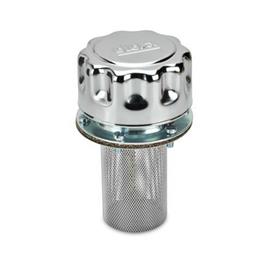 GN 764 Tapones de ventilación con filtro y válvula doble Bildvariante: BA - Bajonett