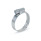 DIN 3017 Hose Clamps, Steel / Stainless Steel Material: W1 - Steel