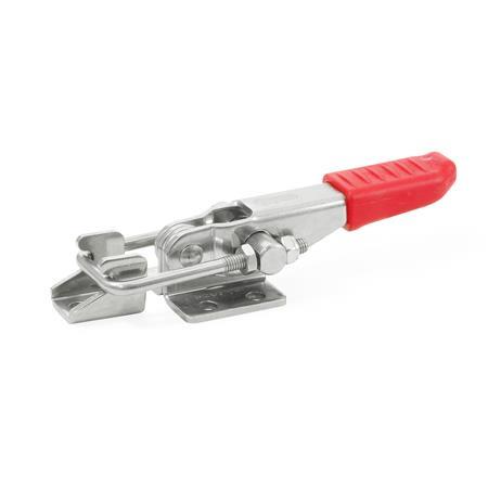 Sauterelles à crochet GN 851: Inox, pour action de traction