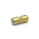 Spring Plungers, Press-On Type, Ball Double Ended
