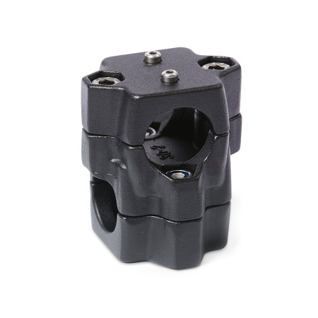Two-Way Linear Actuator Connectors GN 134.1: Aluminum, Multi Part Asssembly, for One-Axis system