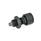 GN 514 Locking Plungers, Steel / Plastic Knob, with Cardioid Curve Mechanism Type: AK - With lock nut