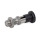 GN 81700 Indexing Plungers, Steel / Stainless Steel, with Special Tip Type: CK - With rest position, with lock nut
Plunger pin type: SD - Flat tip
Material: NI - Stainless steel