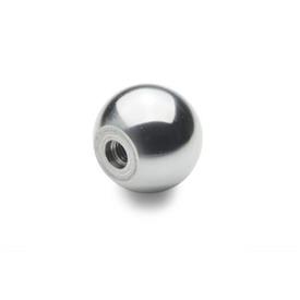 DIN 319 Boules en inox, aluminium Matériau: ST - Acier<br />Type: C - avec filetage