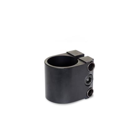 Collar Clamps GN 873: for Power Clamps GN 864 / GN 865 / GN 866, Aluminum