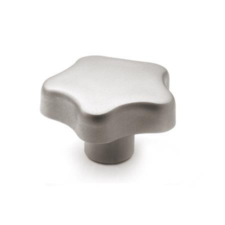 Sterngriffe GN 5334: Edelstahl