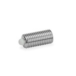 Spring Plungers, Housing Stainless Steel, Bolt Stainless Steel / Plastic