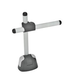 GN 177 Universal Work Holding and Positioning Fixtures, Plastic Color of the cover cap: DGR - Gray, RAL 7035, shiny finish