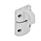 GN 449 Türschnäpper Form: B - Schnappverschluss mit Verriegelung, mit Fingergriff
Farbe: LG - grau, matt
