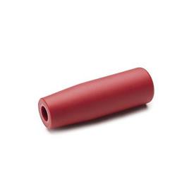 GN 519.2 Boutons cylindriques, plastique Couleur: RT - Rouge, RAL 3000