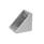 GN 30i Staffe angolari, lega di zinco pressofusa, per profilati di alluminio (sistema modulare i) Tipo: A - Senza accessorio
Misura: 80x80