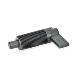 GN 612 Cam Action Indexing Plungers, Steel Type: A - without plastic cap, without lock nut
