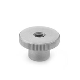 DIN 466 Knurled Nuts, Stainless Steel, High Type 