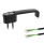GN 422 Bügelgriffe, Zink-Druckguss, mit elektrischer Schaltfunktion / mit Leuchtmelder, mit zwei Funktionselementen Funktionselement 1: TO - Taster ohne LED
Funktionselement 2: RO - Taster, rastend, ohne LED
Anschlussart: K2 - Kabel, Ende offen, 2 m
Oberfläche: SW - schwarz, RAL 9005, strukturmatt