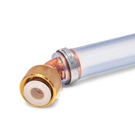 Rain Bird Connettori Per Tubo Da Irrigazione 17mm E 1/2 – 10 Pezzi, Raccordo A Innesto Per Sistemi A Goccia XF