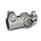 GN 192.5 T-Angle Connector Clamps, Stainless Steel Type: A - Without Seals