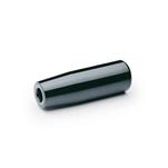 Boutons cylindriques, plastique