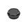 GN 741 Threaded Plugs with and without Symbols, Aluminum, Resistant up to 100 °C Type: OSS - Neutral, anodized, black
Identification no.: 1 - Without vent hole