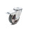 GN 22885 Medium Duty Casters, Wheel Tread Polyurethane, Wheel Core Aluminum, Light Version Bearing type: K - Ball bearing
Type (bracket): RF - Swivel bracket with center hole, with total lock brake
Coding: L - Light version
Material (bracket): STE - Steel sheet metal, zinc plated, with ESD wheel