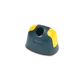 GN 177.2 Base for GN 177, Plastic Color of the cover cap: DGB - Yellow, RAL 1021, shiny finish