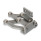 GN 7237 Charnières articulées, inox, invisibles, avec angle d'ouverture de 180° Type: L - Cornière de fixation gauche