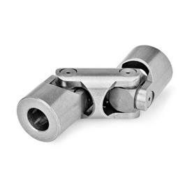 DIN 808 Universal Joints with Friction Bearing Bore code: B - Without keyway<br />Type: DG - Double, friction bearing