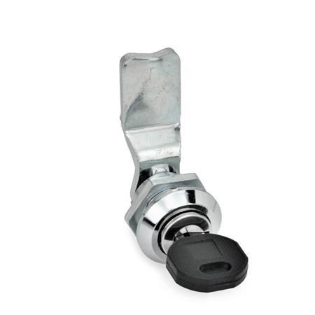 Latches GN 115: Zinc Die Casting, Lockable