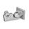 GN 282 Swivel Clamp Connector Joints, Aluminum Type: T - Adjustment with 15° division (serration)
Finish: BL - Plain finish, matte shot-blasted